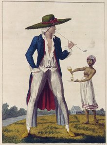 Surinaamse Planter in zijn Ochtendkleding door William Blake